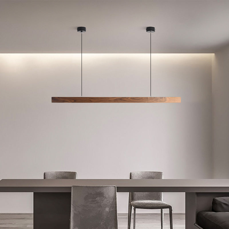 High-Powered Hanging Wooden Beam Pendant Light-11