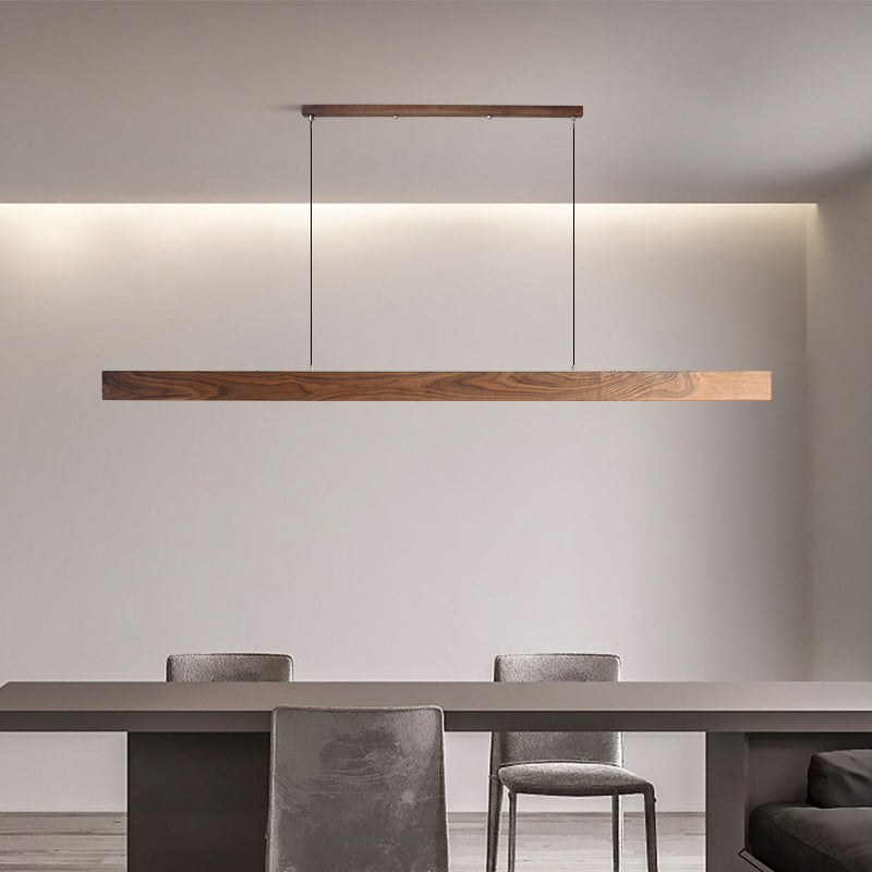 High-Powered Hanging Wooden Beam Pendant Light-16