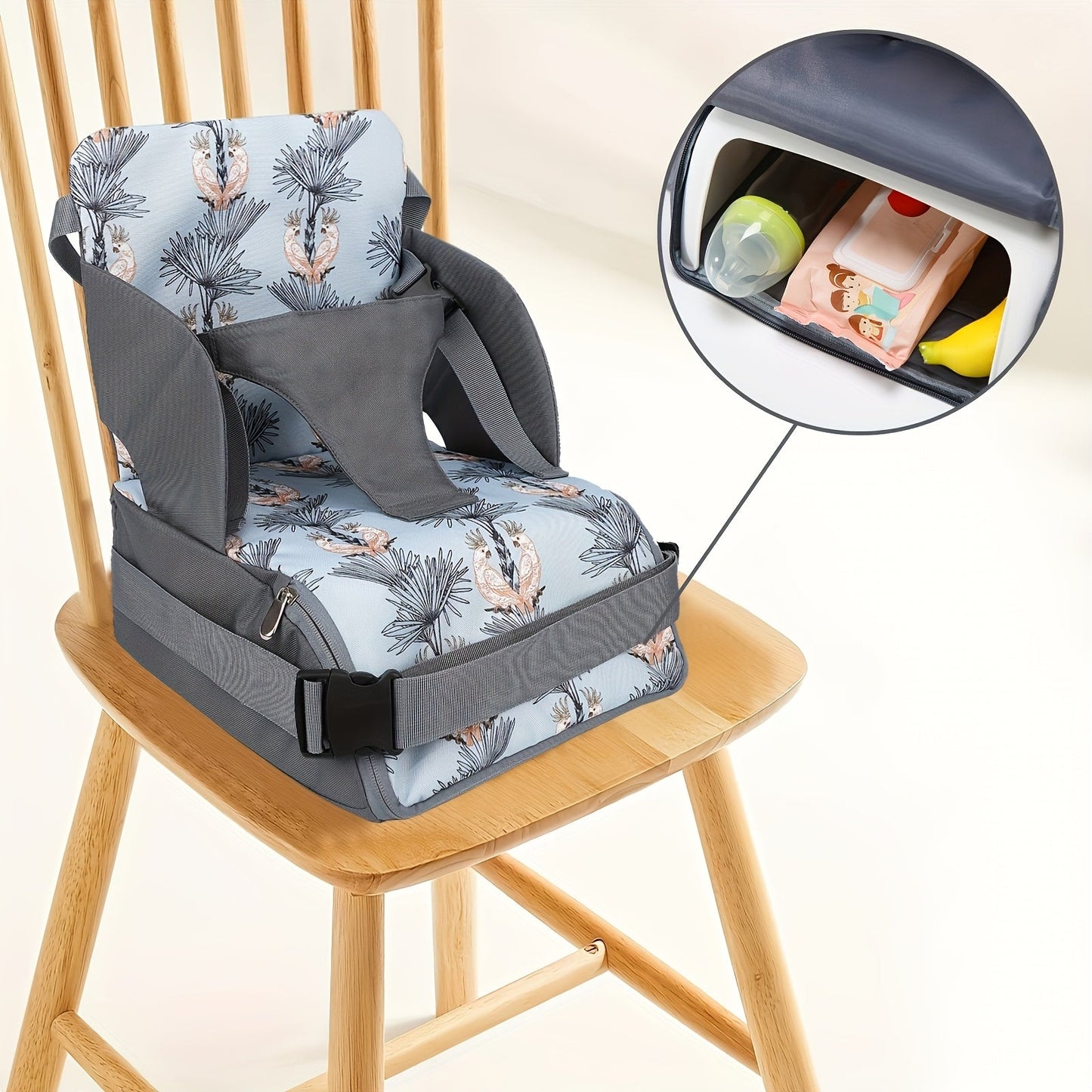 Portable Kids Dining Booster Cushion-4