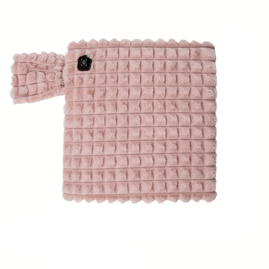 Heated Faux Fur Seat Cushion USB 3-Temp Control-0