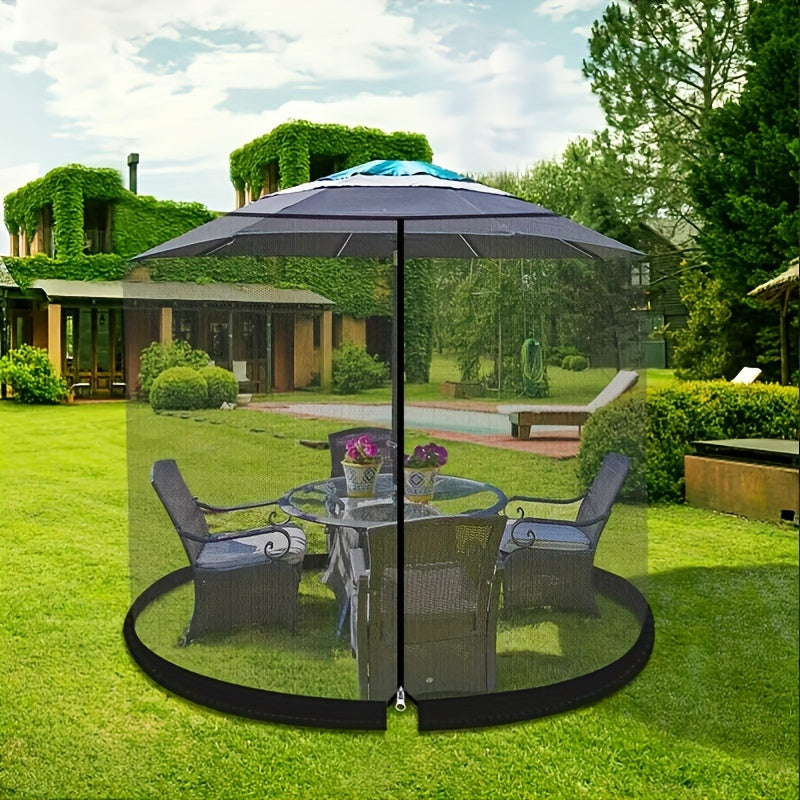 Outdoor Mesh Mosquito Net Black-2