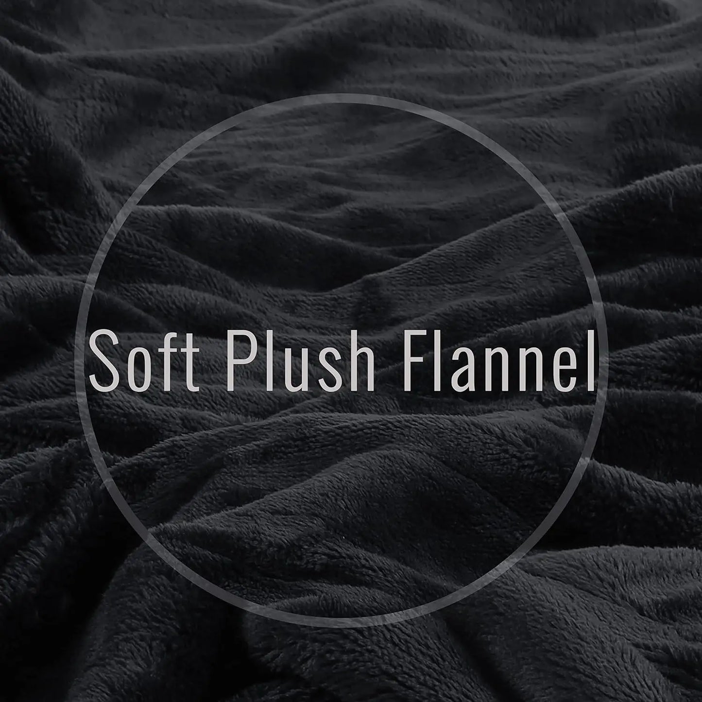 Double-Sided Flannel Electric Blanket with 6 Heating Levels & 5 Timing Options-4