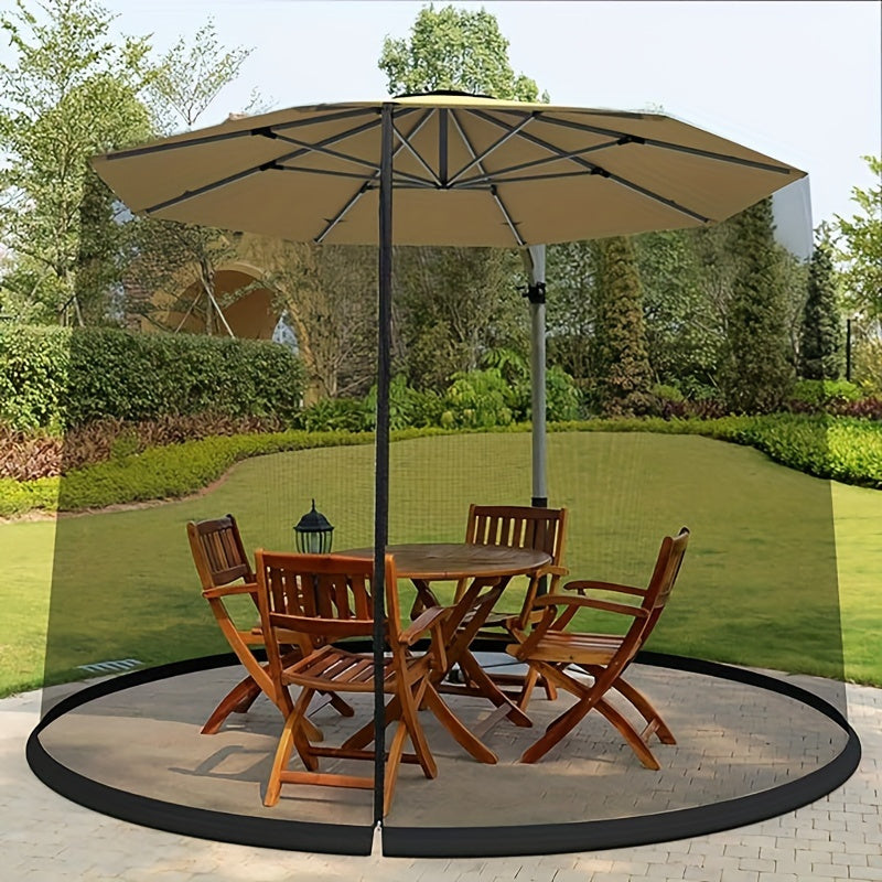 Outdoor Mesh Mosquito Net Black-4